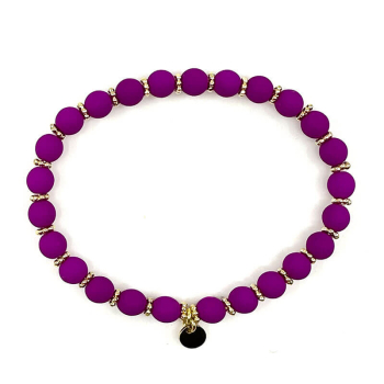 Super Gem Perlenarmband LITTLE fuchsia